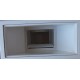 Skimmer Boca Larga- Branco-15 L - Tampa Quadrada - Betão - Astral